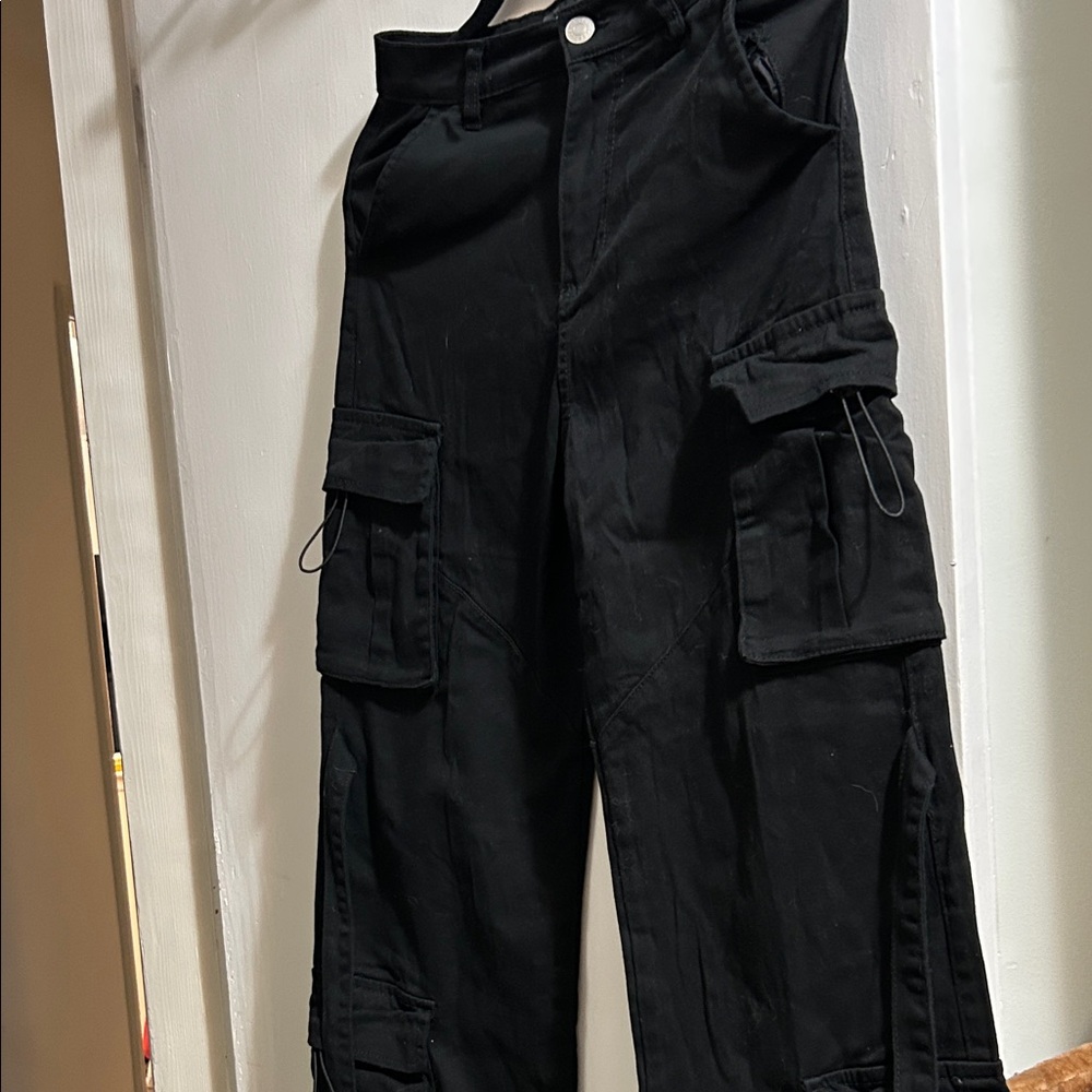 Refuge Teenagers Dark Cargo Pants